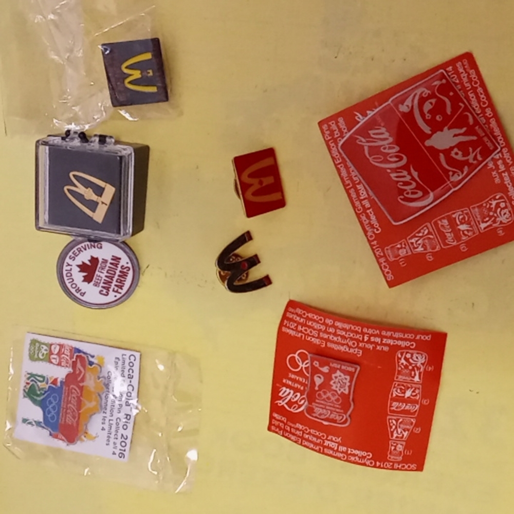 Misc mcdonalds canada pins